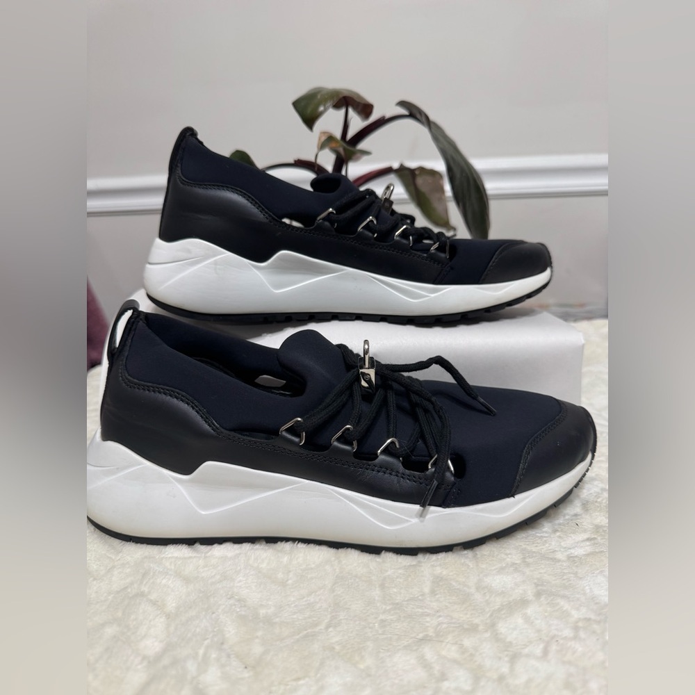 Buscemi Black and White Women's Sneakers